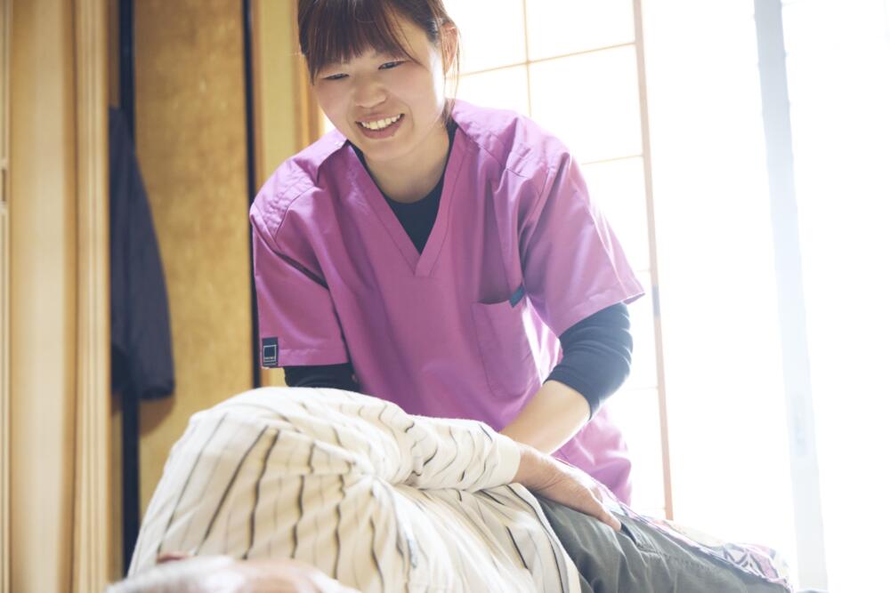 【正社員】石巻｜在宅ケア施術スタッフ｜視覚障がい者向け／資格はあるけど未経験でもOK。半盲の方も安心のサポート体制